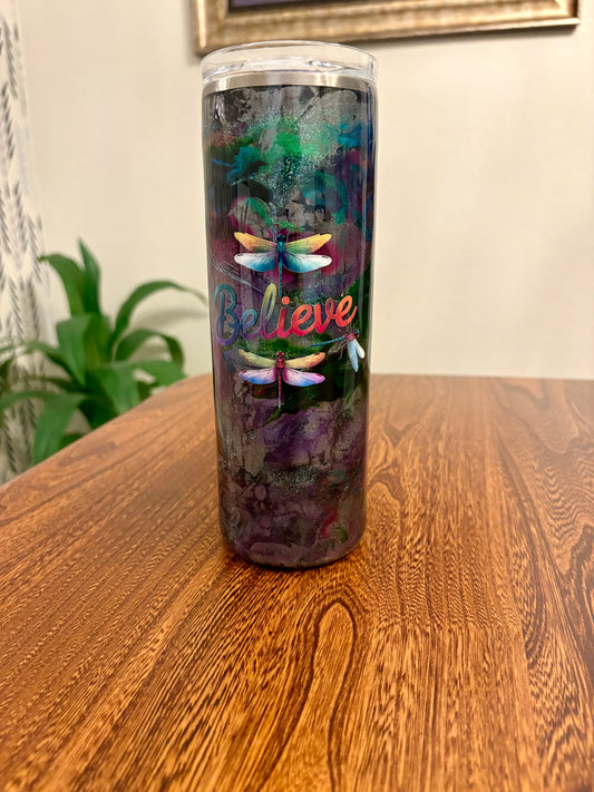20 oz Skinny Stainless Steel Tumbler