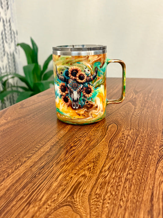 10 oz Stainless Steel Coffee Mug