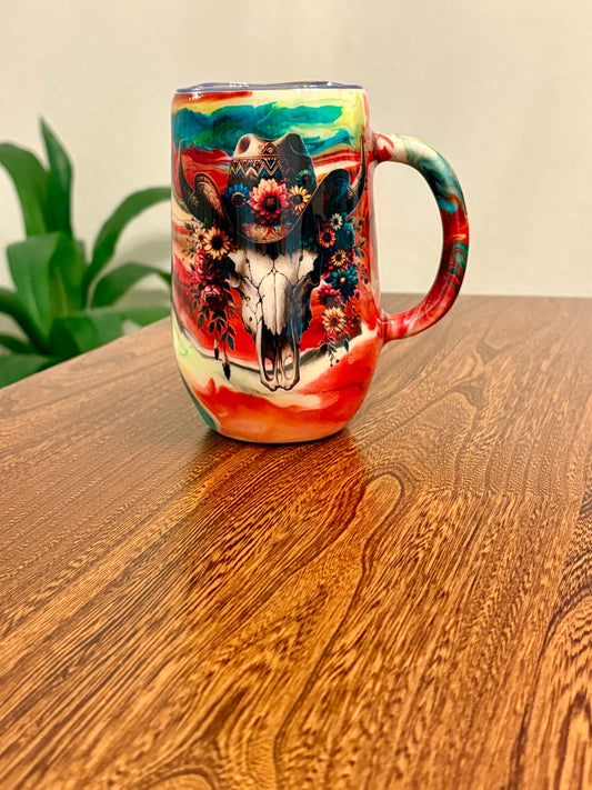 16 oz Stainless Steel Coffee Mug