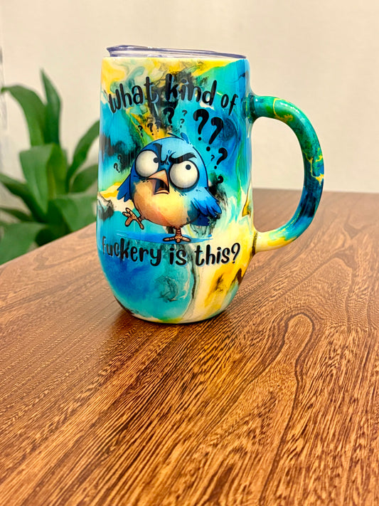 16 oz Stainless Steel Coffee Mug