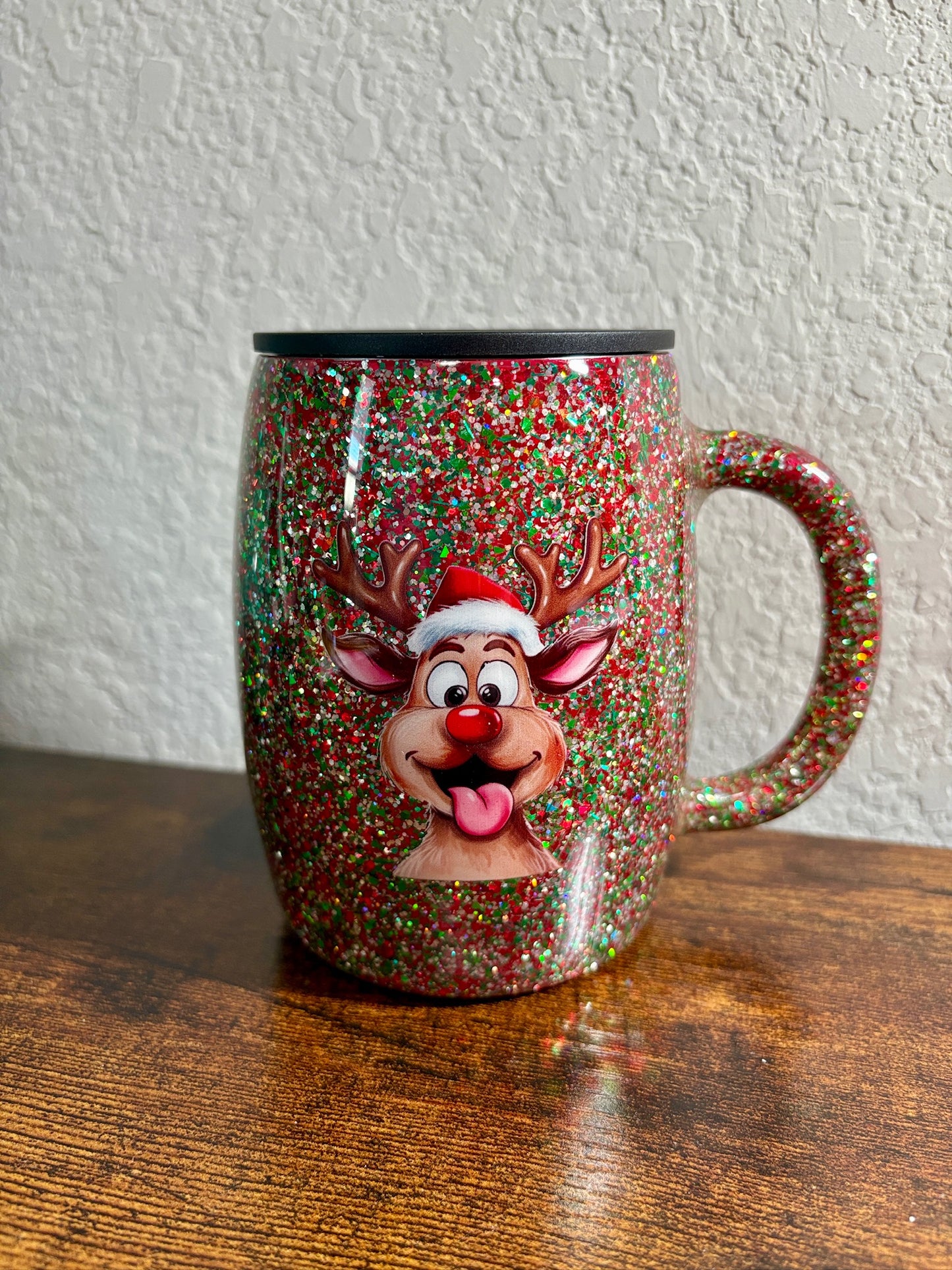 14 oz Christmas Stainless Steel Hot Chocolate Mug