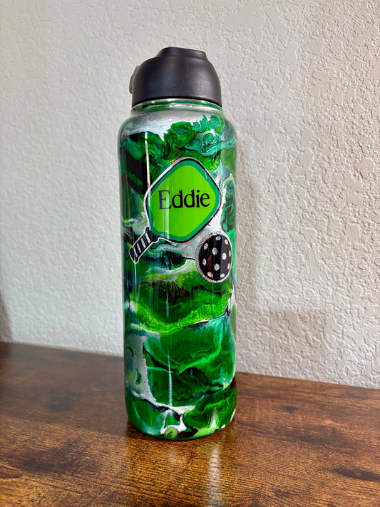 40 oz Stainless Steel Hydro with Duo lids